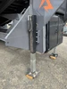 Raw Maxx Trailers 2026 HDX 102"X20' DUMP Trailer | Tandem Axle 20K, Dual Tires, Hydraulic Jacks, 44" Sides, Solar Charging, Storage With Shelves, Straight Ramps