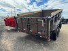 Diamond C Trailers LPT207 82"X14' Telescopic Dump Trailer | 14 ply Tires, Solar Recharging, 24" Sides With Boards, Spare Tire, 2 Speed Jack