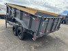 Diamond C Trailers LPT210 82"X16' Telescopic Dump Trailer | Tandem Axle, Torsion axles, 32" SIdes w/ Board Brackets, 3/16" HD Fenders, Solar Recharging, Spare