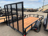 Built Trailers 2026 60"X10' Utility Trailer | Single Axle, Ramp Gate