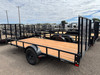 Built Trailers 2026 84"X1' Utility Trailer | Single Axle, Ramp Gate