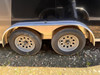 Alcom Trailers 2023 STEALTH 90"X20' V-Nose Cargo Trailer | Tandem Axle Axle 7K, 7' Tall, 12" Extended Tongue, White Wall & Ceiling