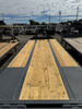 P.J. Trailers 2027 LY 34' Deckover Flatbed | Tandem Axle, TANDEM DUAL, HYDRAULIC DOVE