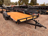 GR Trailers 2026 102"X16' Equipment Trailer | Tandem Axle 7K, DOVETAIL DECK W/ 40" SLIDE IN RAMPS