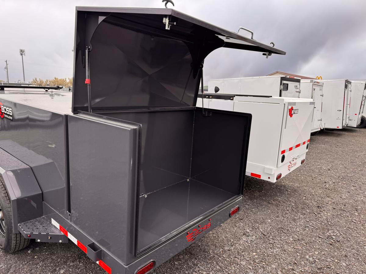 Boss 2026 Refueling Trailer | Tandem Axle 7k 990 Gallon, 25 GPM Pump, Front/Rear Enclosure (Farm Use Only)