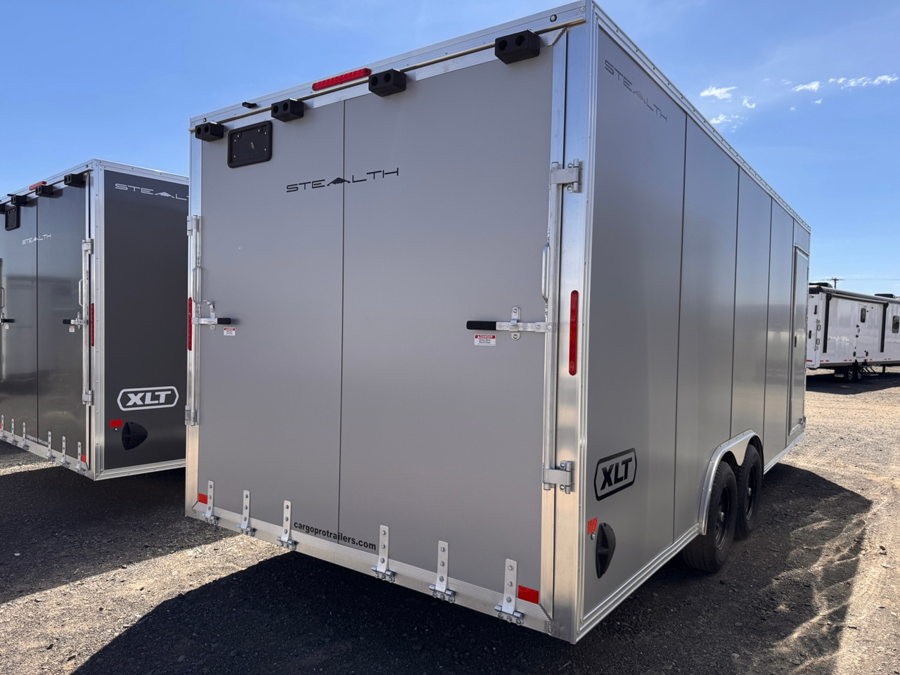 Alcom 2026 Stealth 8.5'X20' Cargo Trailer | Tandem Axle 5k Ramp Door, XLT Package