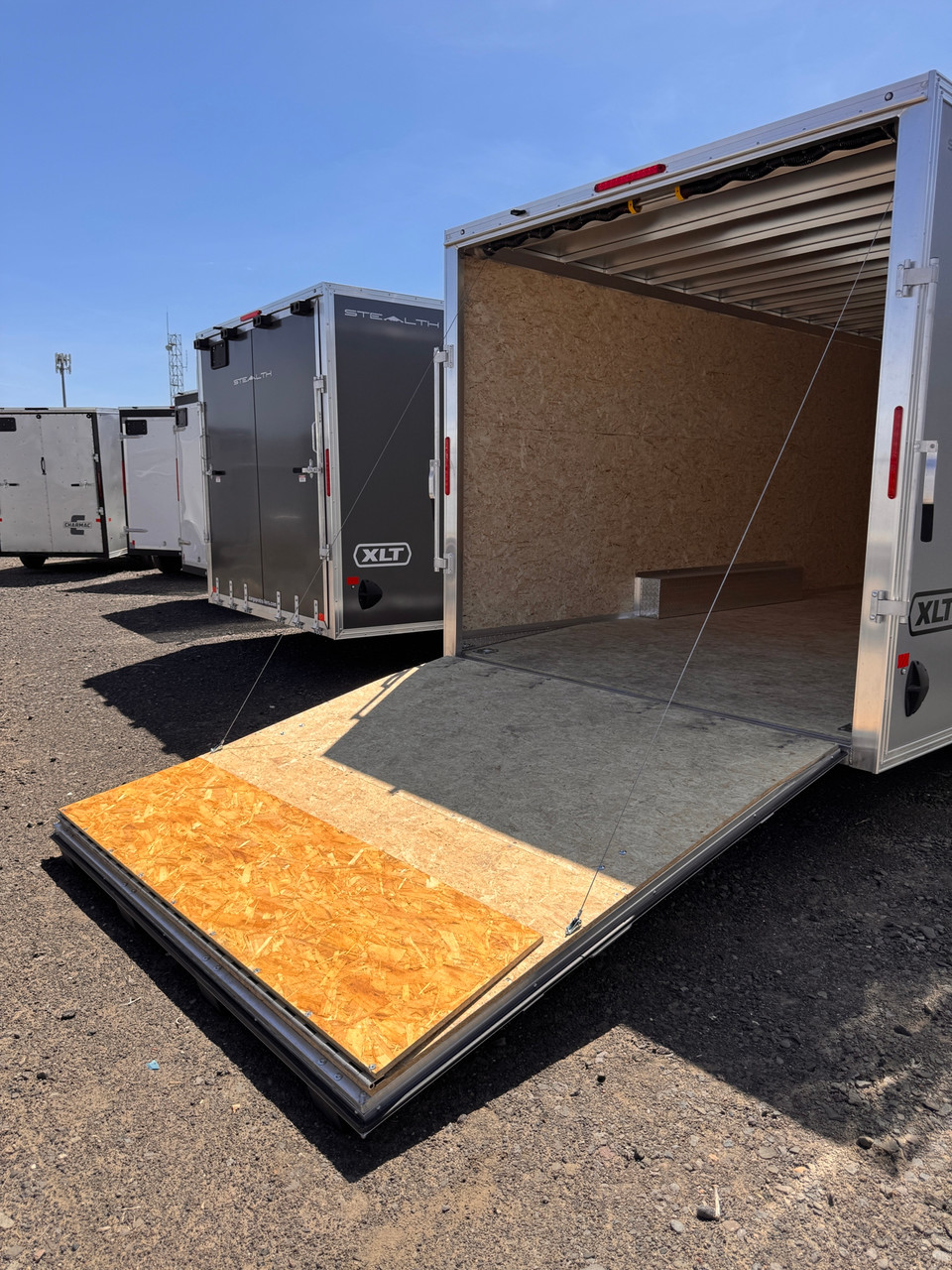 Alcom 2026 Stealth 8.5'X20' Cargo Trailer | Tandem Axle 5k Ramp Door, XLT Package