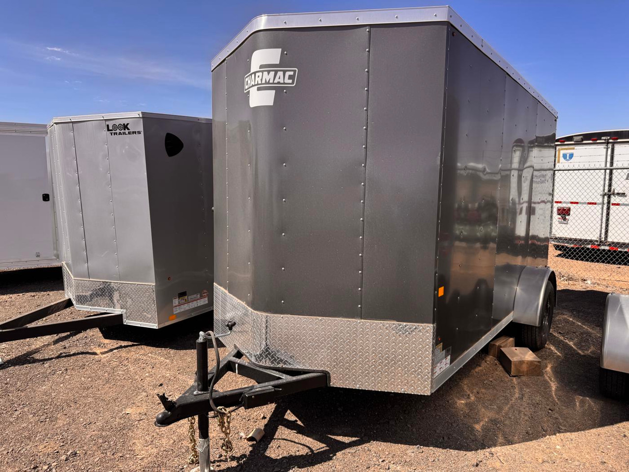 Charmac 2025 Atlas 6'X12' Cargo Trailer | Single Axle 3.5k Ramp Door