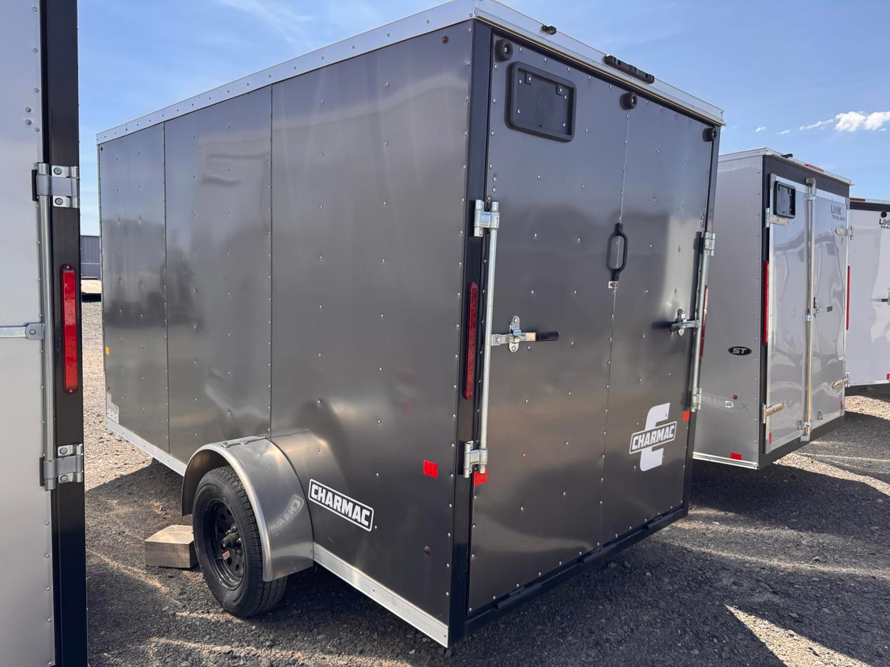 Charmac 2025 Atlas 6'X12' Cargo Trailer | Single Axle 3.5k Ramp Door
