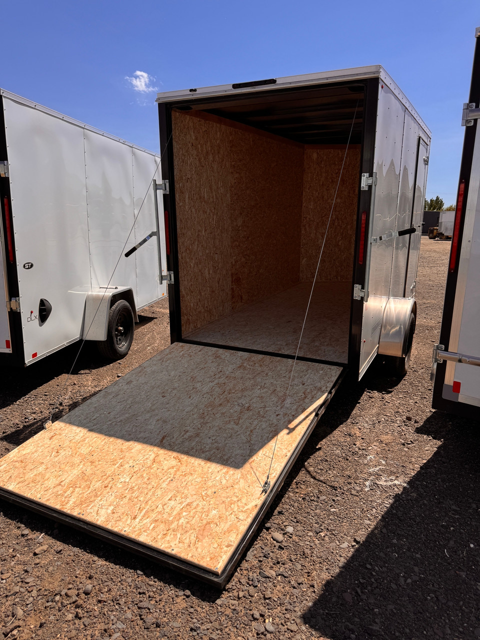 Charmac 2025 Atlas 6'X12' Cargo Trailer | Single Axle 3.5k Ramp Door