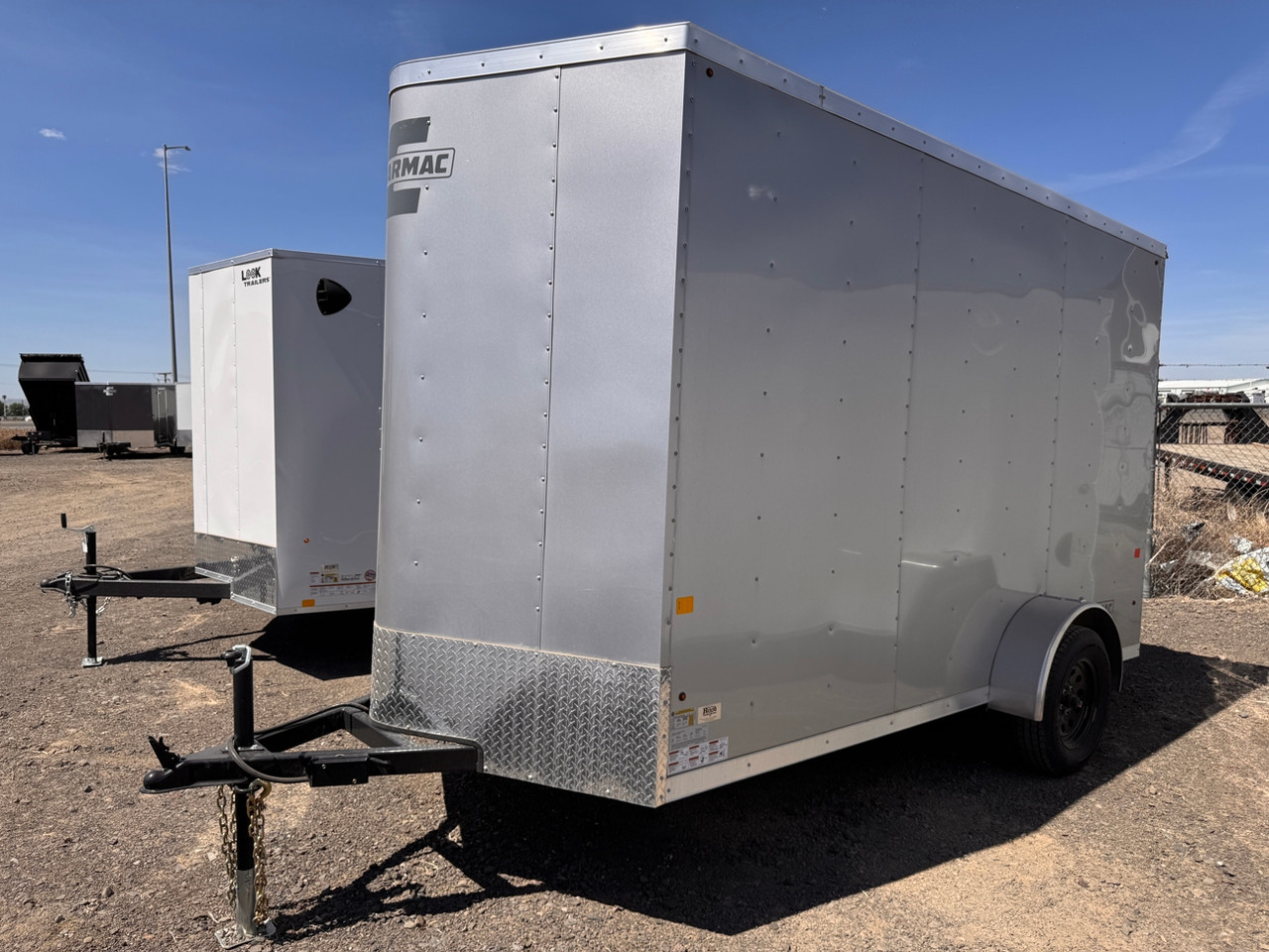 Charmac 2025 Atlas 6'X12' Cargo Trailer | Single Axle 3.5k Ramp Door