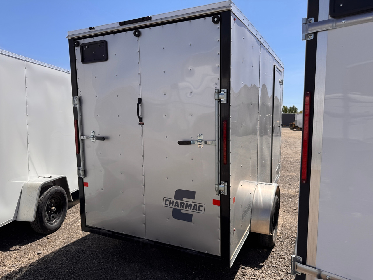 Charmac 2025 Atlas 6'X12' Cargo Trailer | Single Axle 3.5k Ramp Door