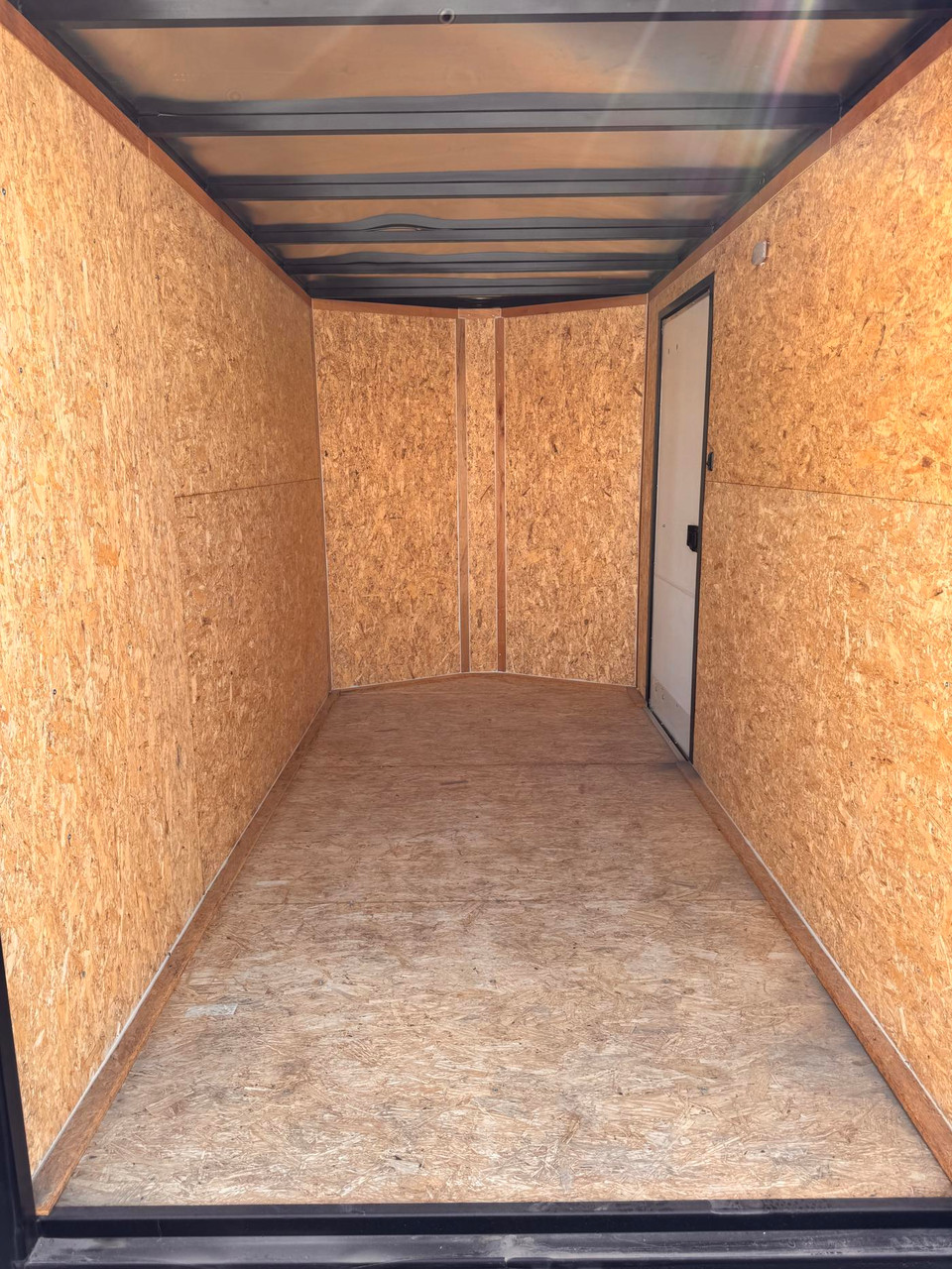 Charmac 2024 Atlas 6'X12' V-Nose Cargo Trailer | Single Axle 3.5k Aluminum Body, Barn Doors