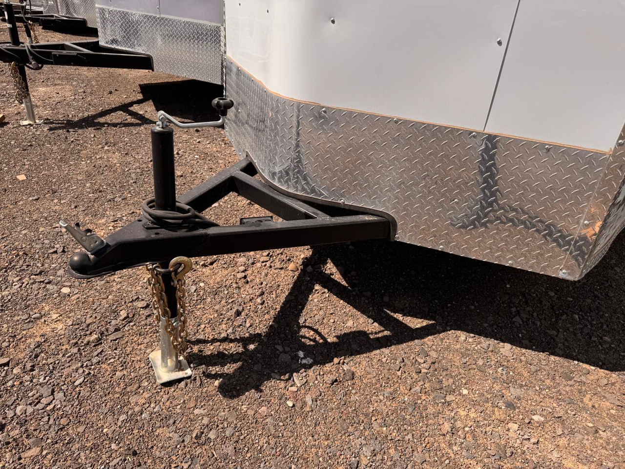 Charmac 2024 Atlas 6'X12' V-Nose Cargo Trailer | Single Axle 3.5k Aluminum Body, Barn Doors