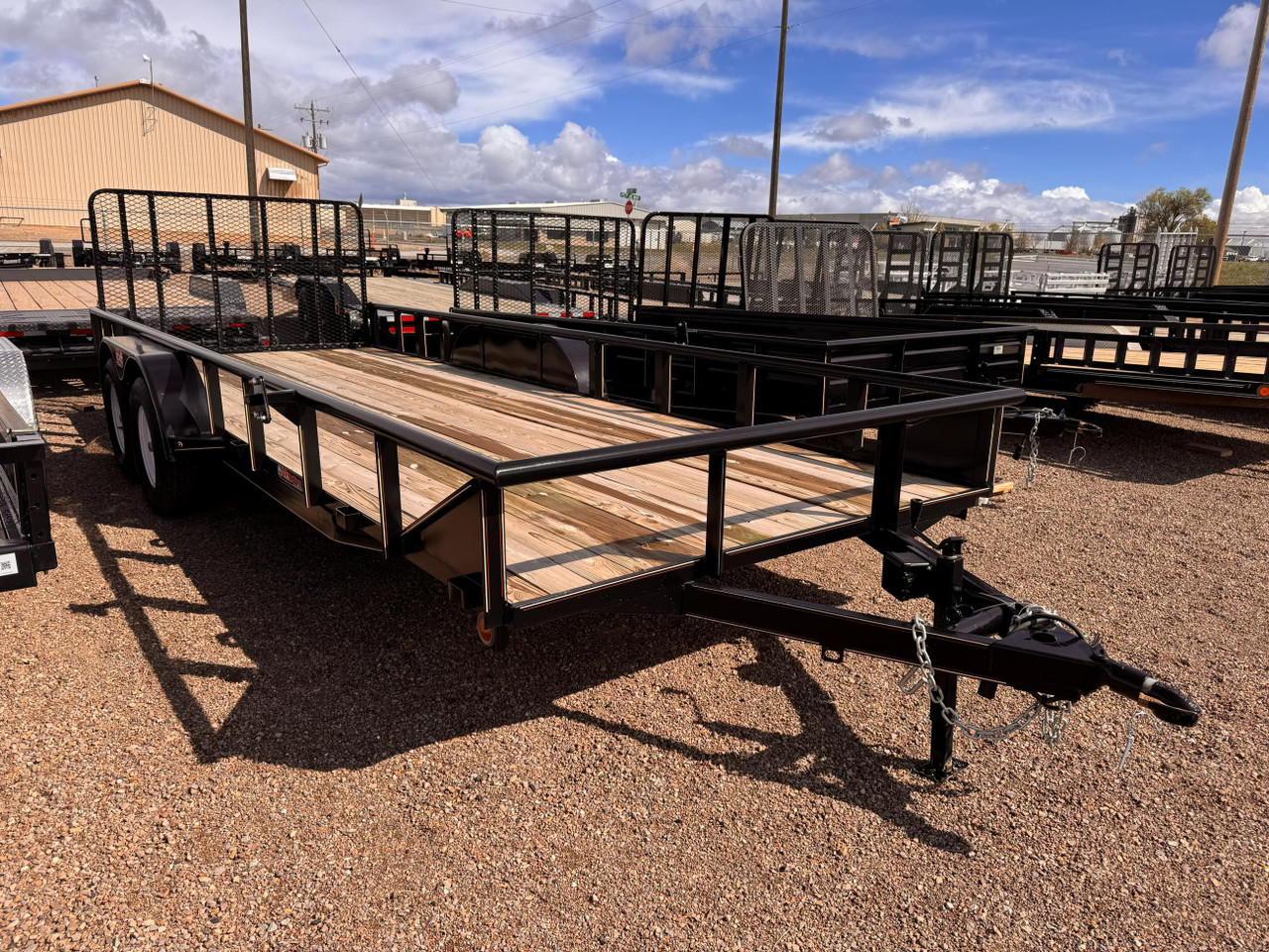 GR 2024 82"X20' Utility Trailer | Tandem Axle 3.5k Pipetop, Rampgate