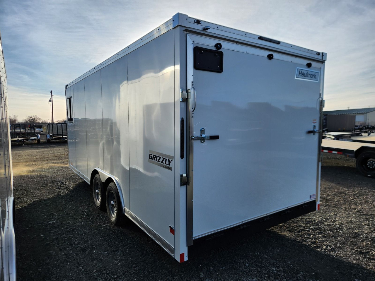 Haulmark 2026 Grizzly 8.5'X20' Contractor Cargo Trailer | Tandem Axle 5k 8' Office, White Walls And Ceiling, Insulated