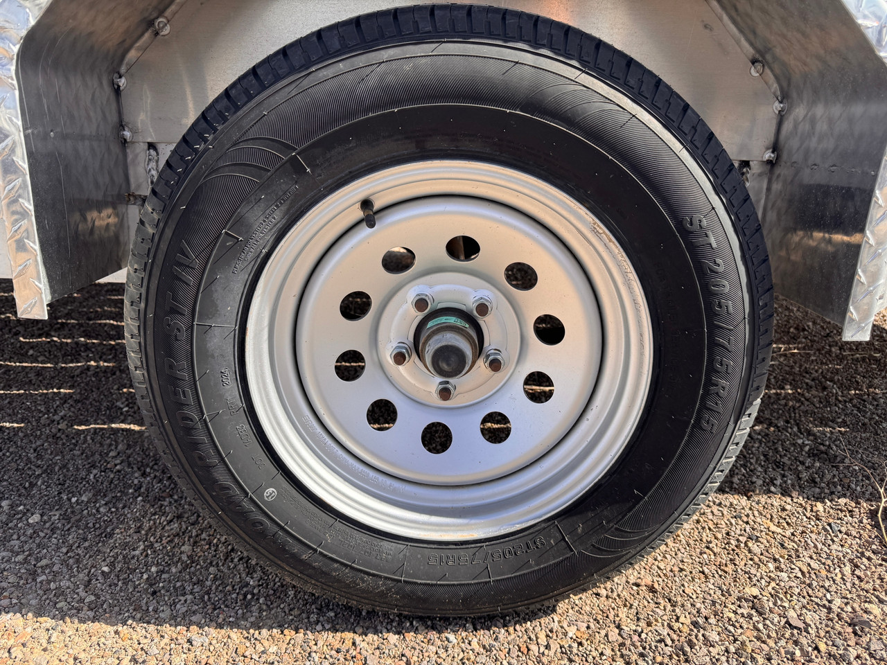 Nordtek Trailers 2025 82"X14' Utility Trailer | Single Axle Axle 3K, ATV Side Load, Solid Rear Gate