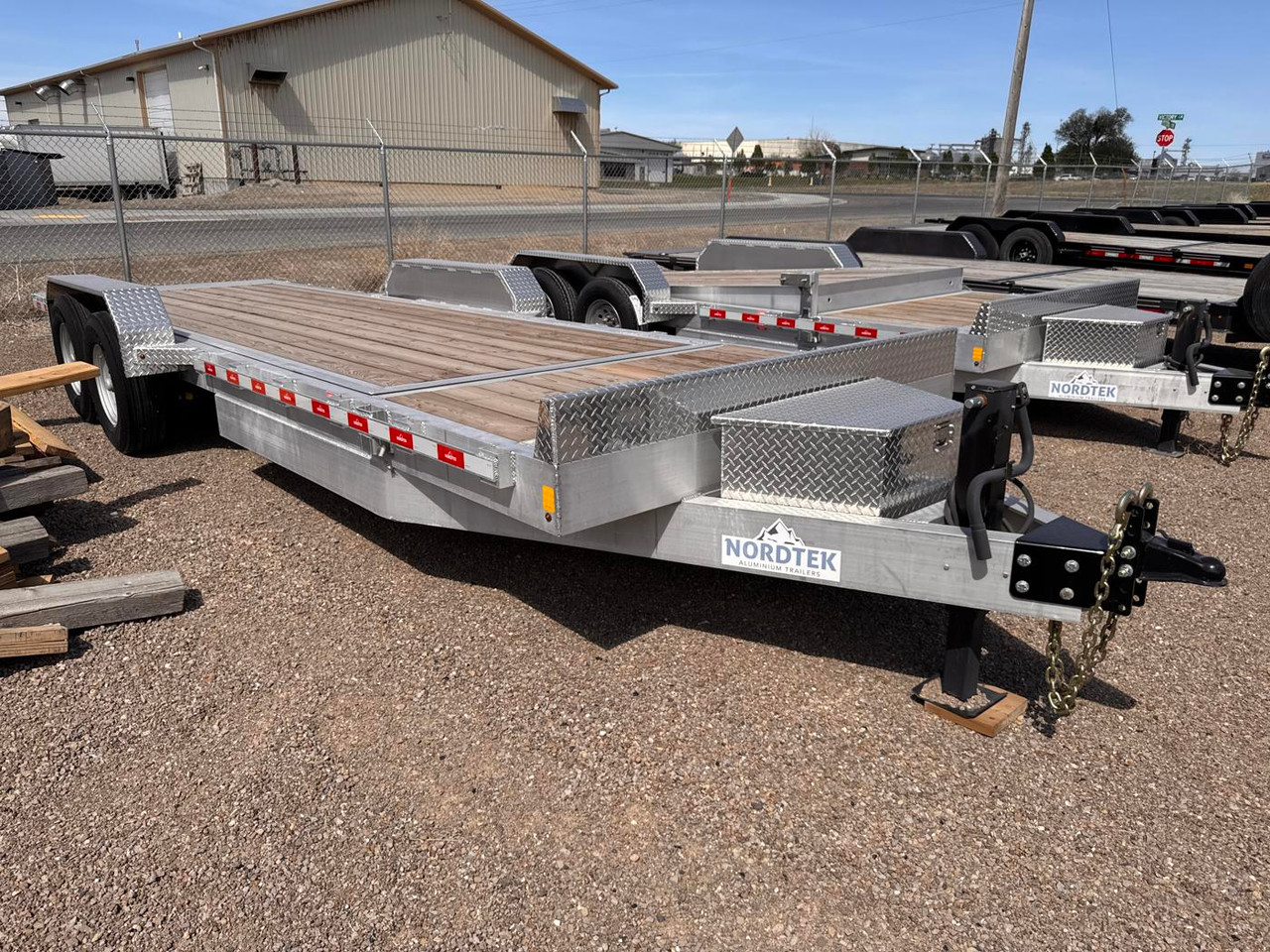 Nordtek 2025 82"X24' Equipment Tilt Trailer | Tandem Axle 8k