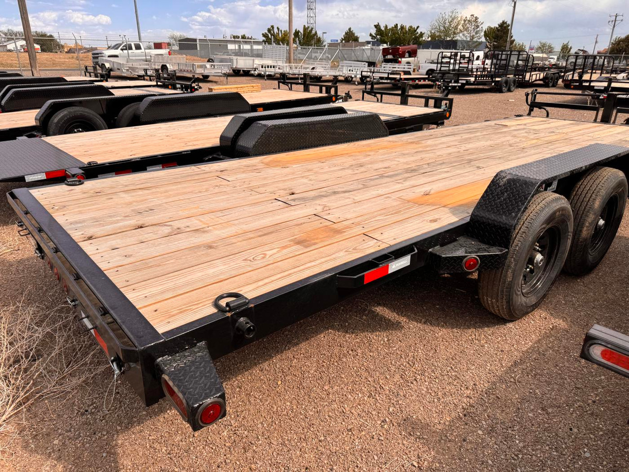 Iron Bull 2026 ETB 83"X22' Equipment Trailer | Tandem Axle 7k Slide-In Ramps