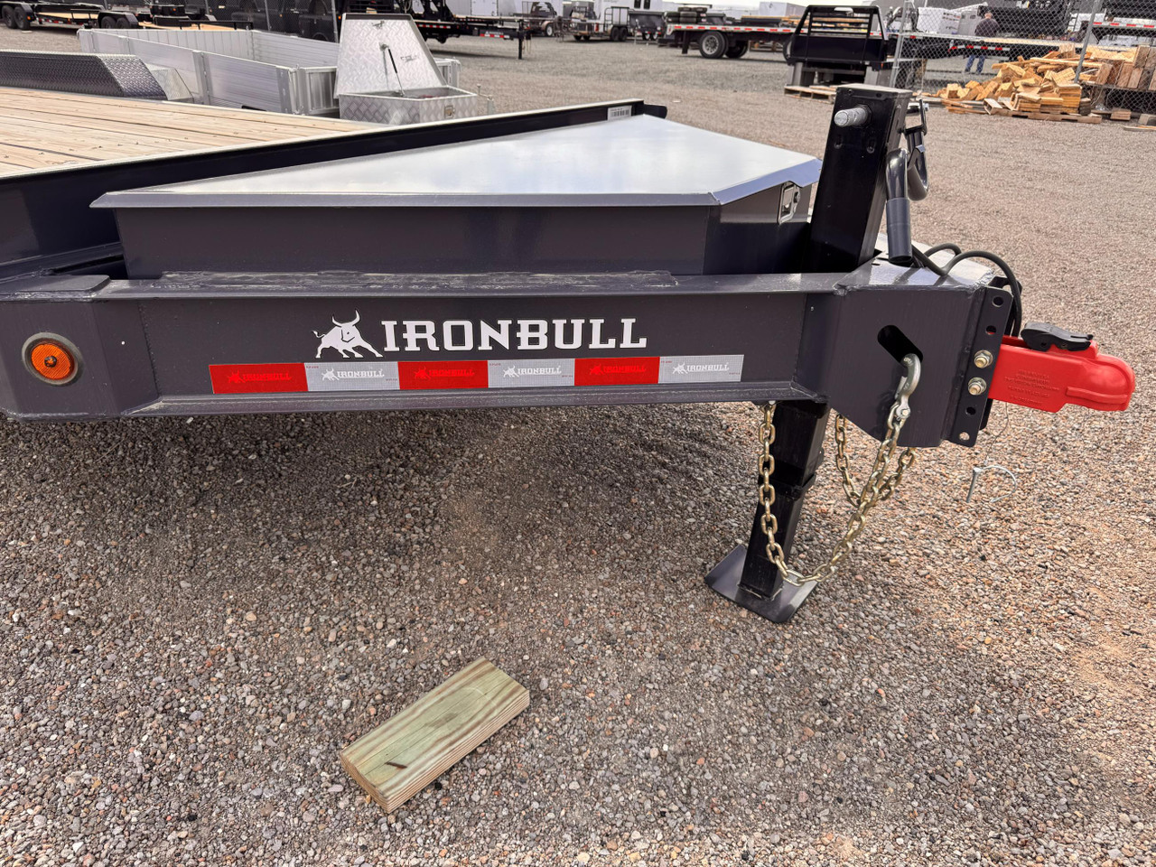 Iron Bull 2025 EWB 83"X22' Equipment Trailer | Tandem Axle 8k Rampage Ramps