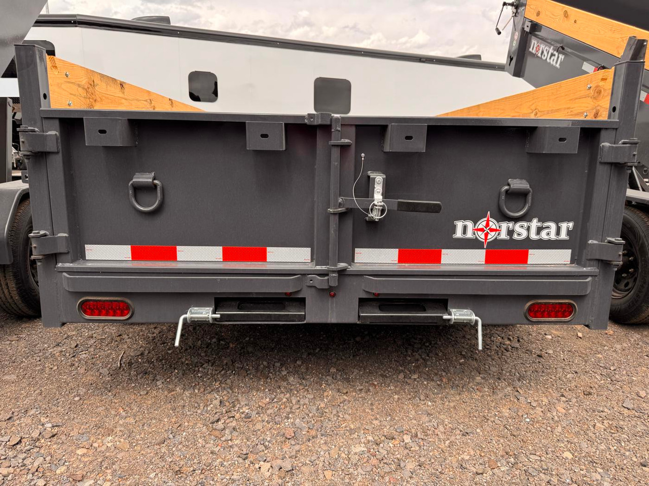 Iron Bull 2026 DCB 72"X12' Scissor Dump Trailer | Tandem Axle 5.2k Power Up Down, Slide In Ramps