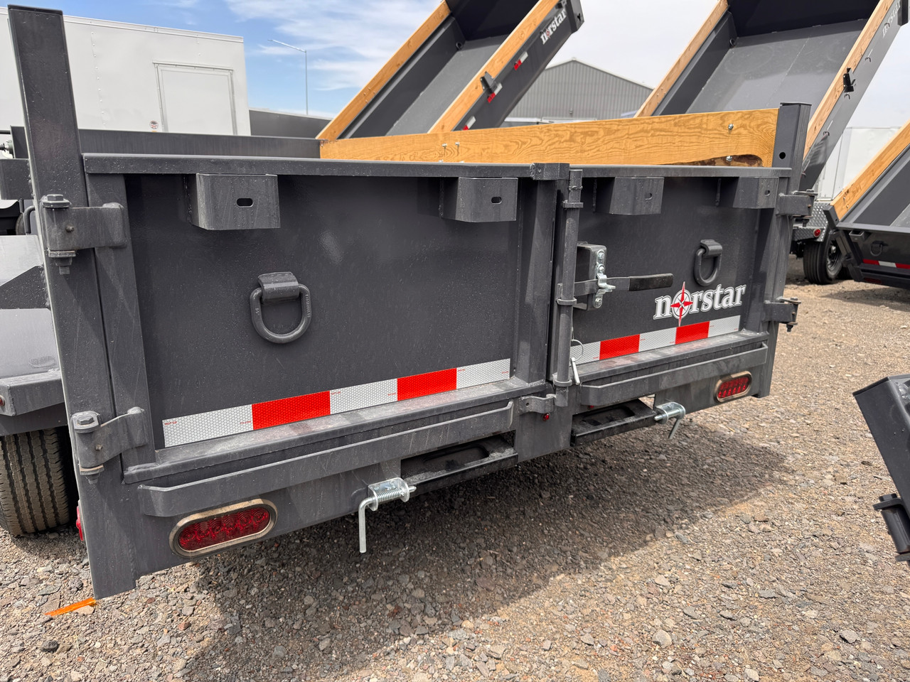 Iron Bull Trailers 2026 DCB 72"X12' Scissor Dump Trailer | Tandem Axle Axle 9.99K, Power Up Down, Slide In Ramps