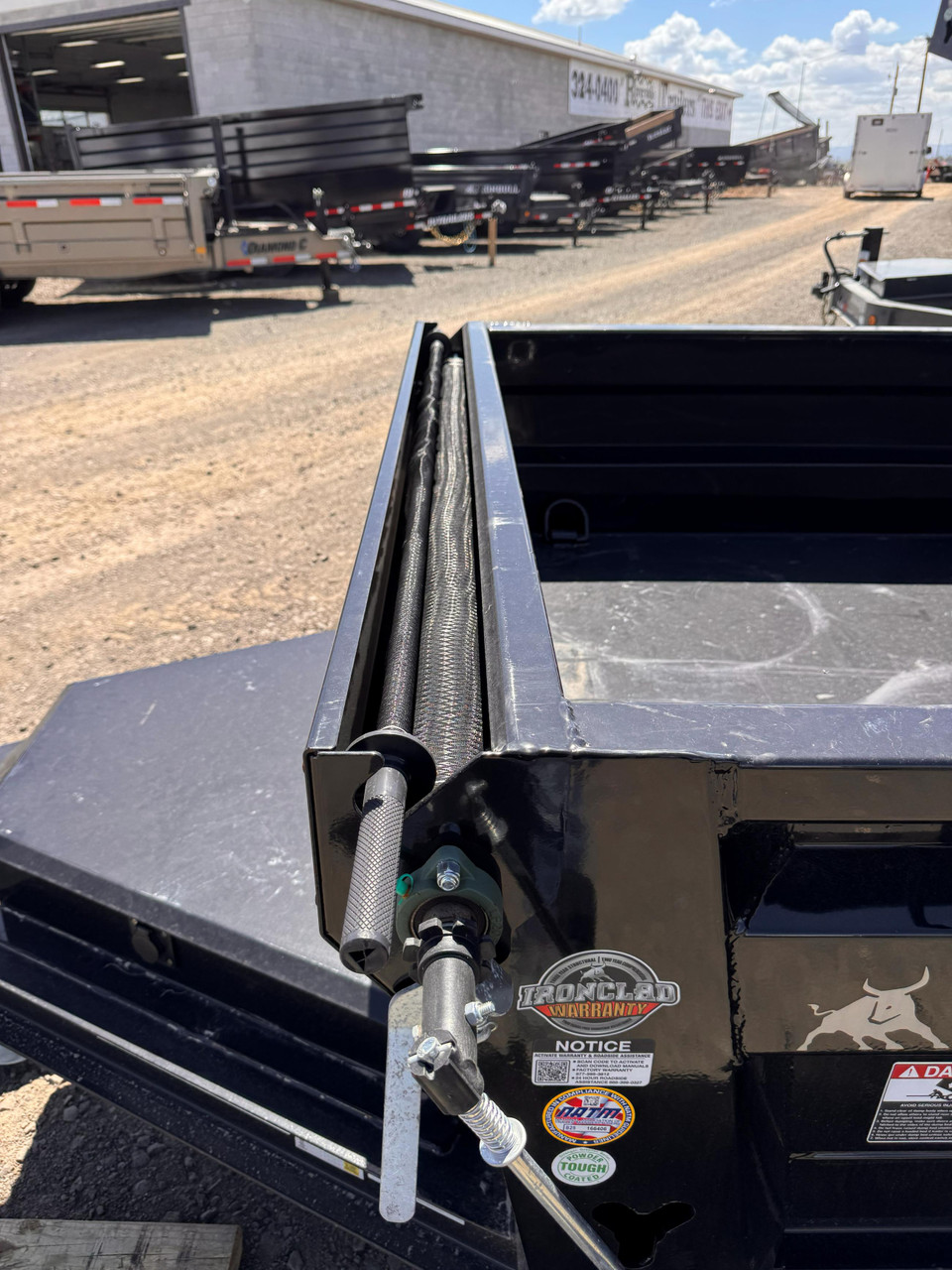 Iron Bull 2026 DTB 5'X10' Scissor Dump Trailer | Tandem Axle 5k