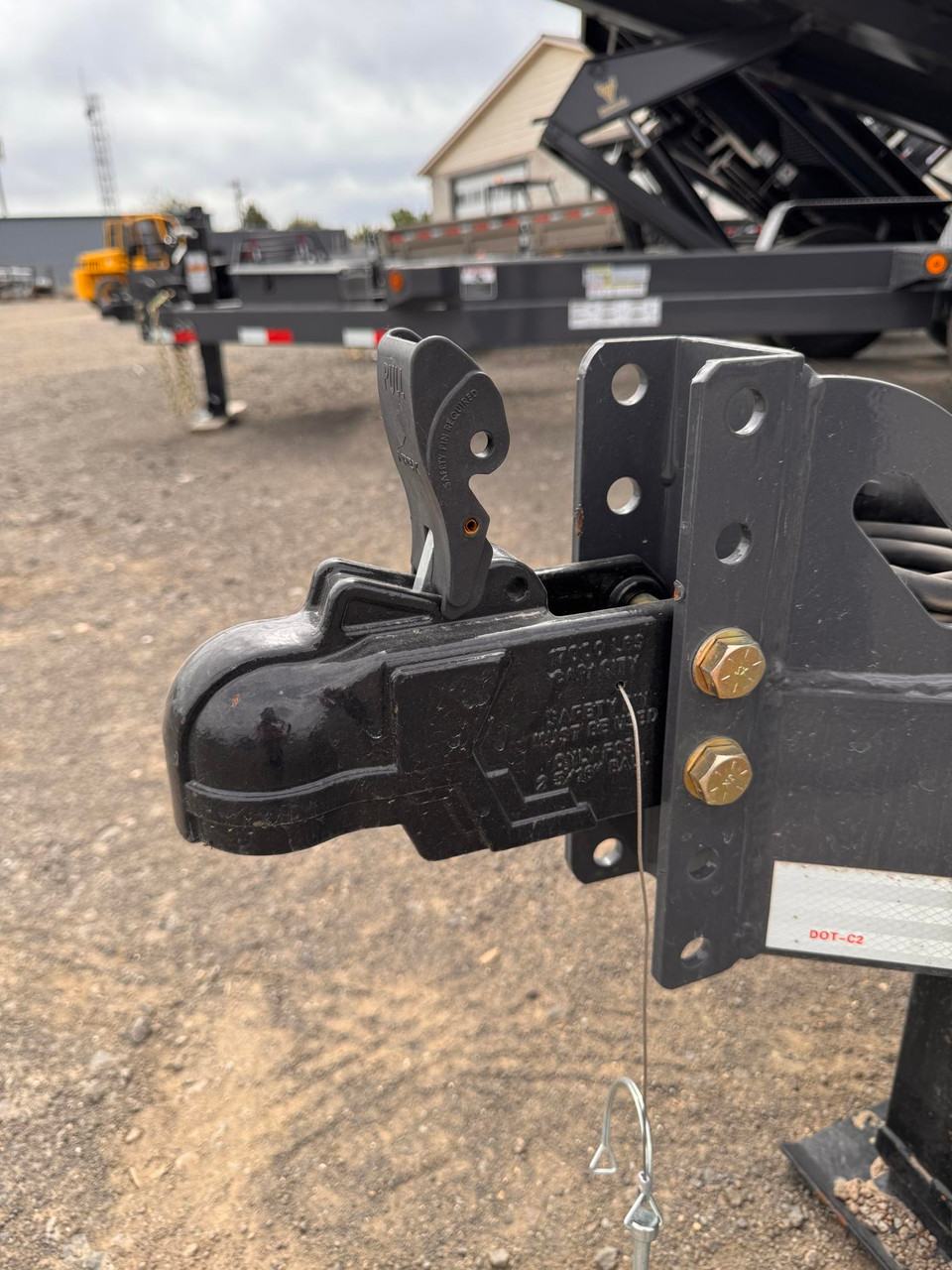 Iron Bull 2026 DCB 83"X14' Scissor Dump Trailer | Tandem Axle 7k 20" Sides, Slide In Ramps