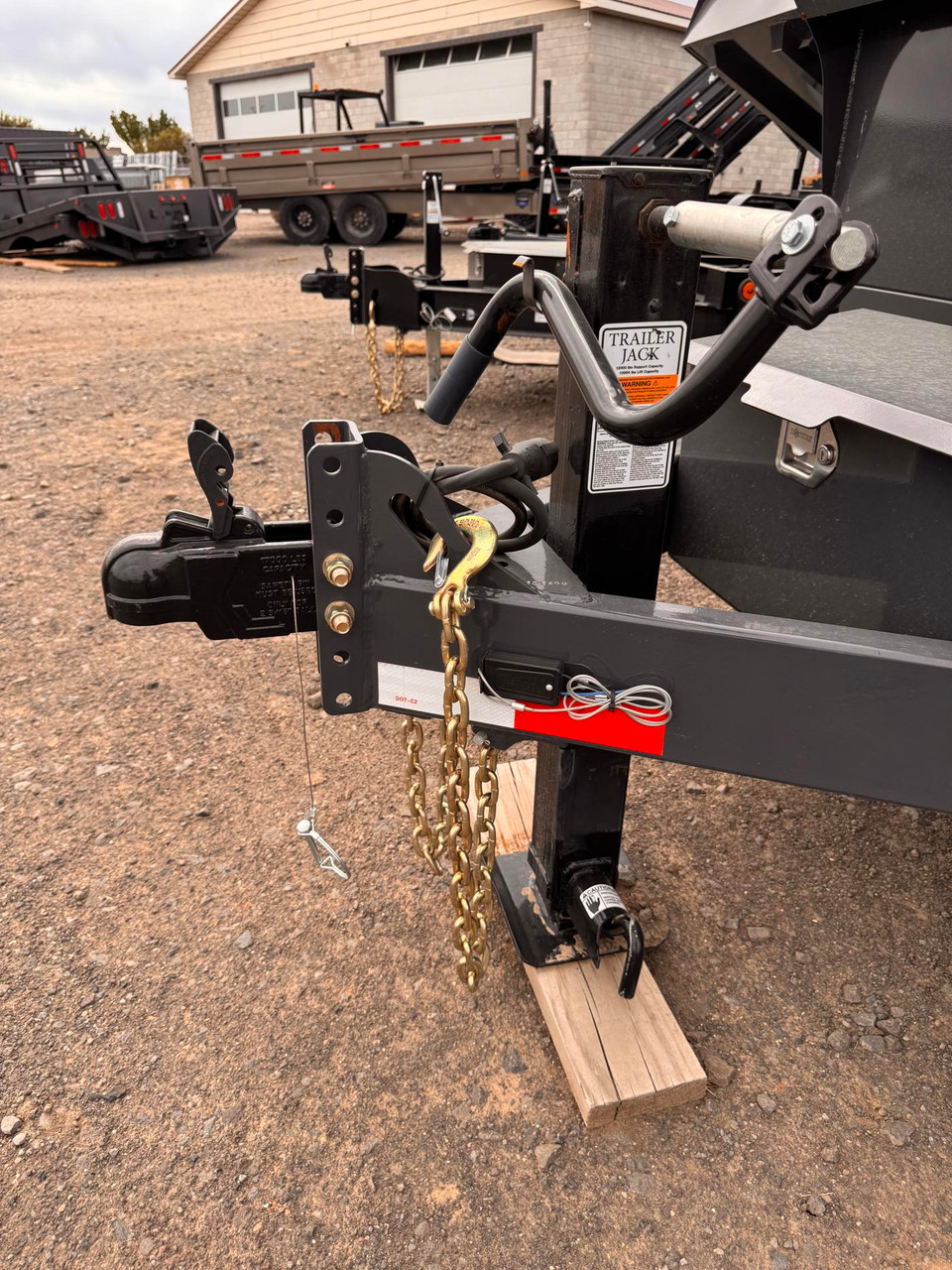 Iron Bull 2026 DCB 83"X16' Scissor Dump Trailer | Tandem Axle 7k 20" Sides, Slide In Ramps