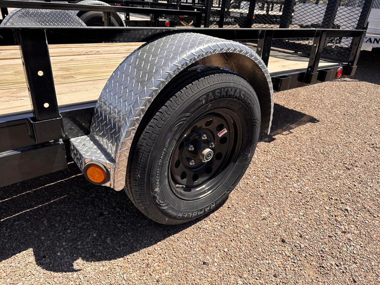 P.J. 2026 U2 6'X14' Utility Trailer | Single Axle 3.5k Rampgate