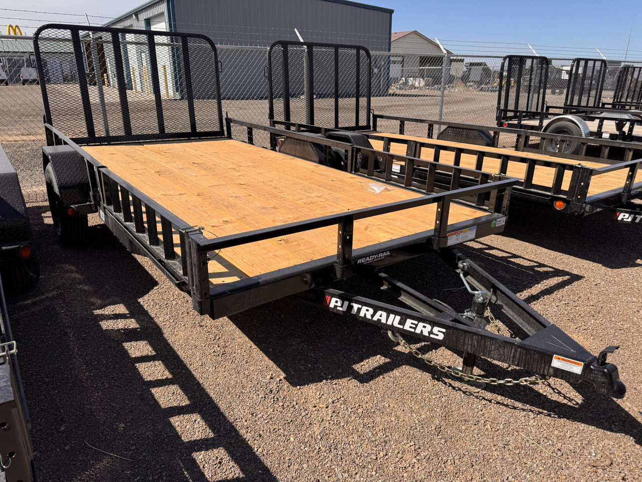 P.J. Trailers 2026 U8 83"X14' Utility Trailer | Single Axle Axle 3.5K, ATV Side Ramps, Steel Diamond Plate Fenders 4" Spring Assisted Rar Rampgate