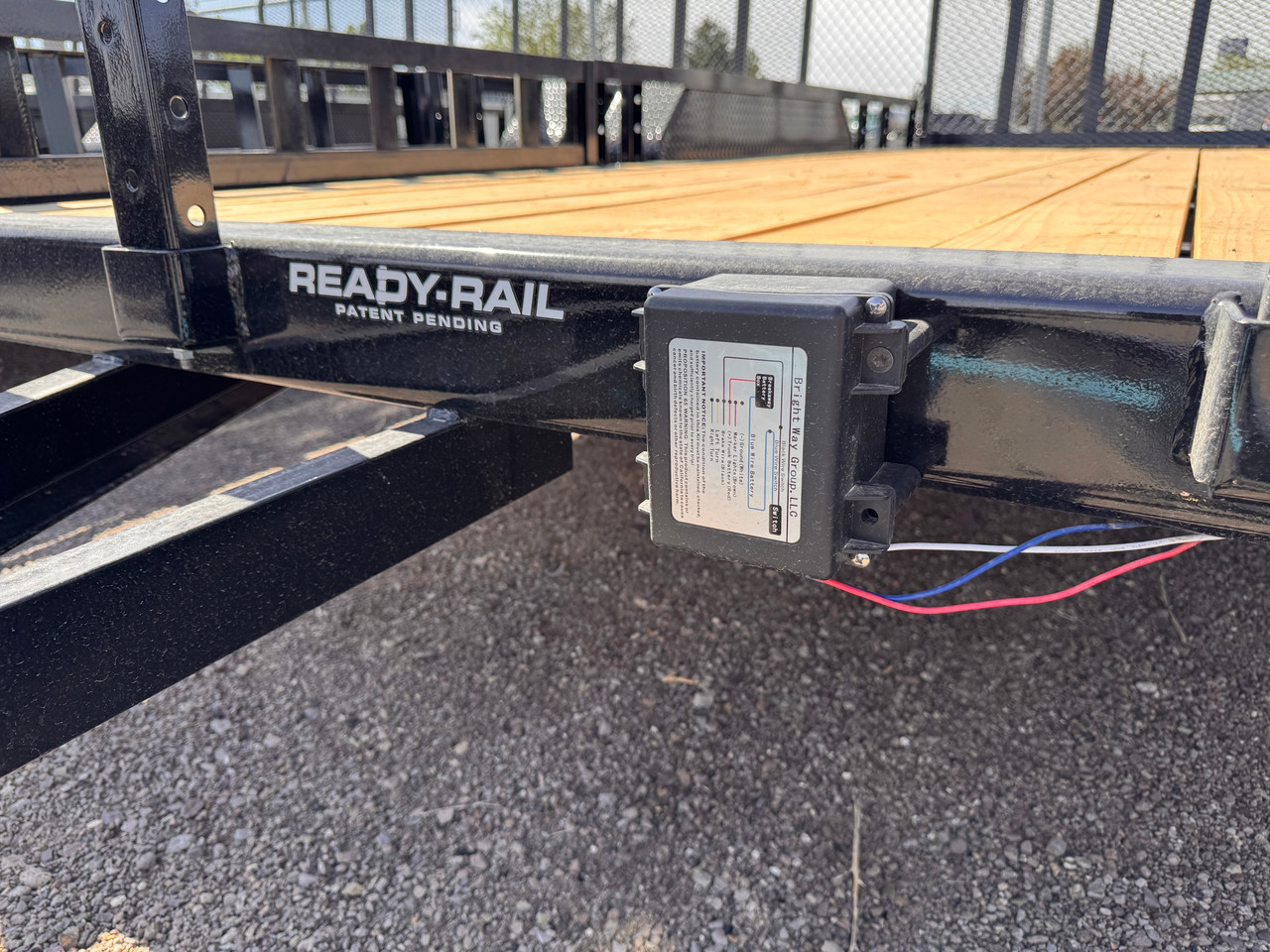 P.J. Trailers 2026 UL 83"X16' Utility Trailer | Tandem Axle Axle 7K, ATV Side Ramps, Steel Diamond Plate Fenders 4" Spring Assisted Rar Rampgate