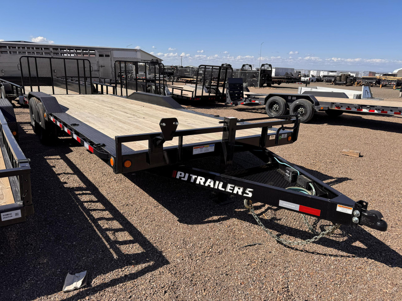 P.J. 2024 B6 102"x22' Super-Wide Car Hauler | Tandem Axle 7k Superwide