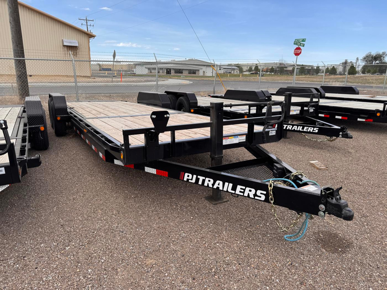 P.J. 2026 T6 83"x24' Equipment Tilt Trailer | Tandem Axle 7k Torsion Axles, 8' Stationary + 16' Cushion Tilt
