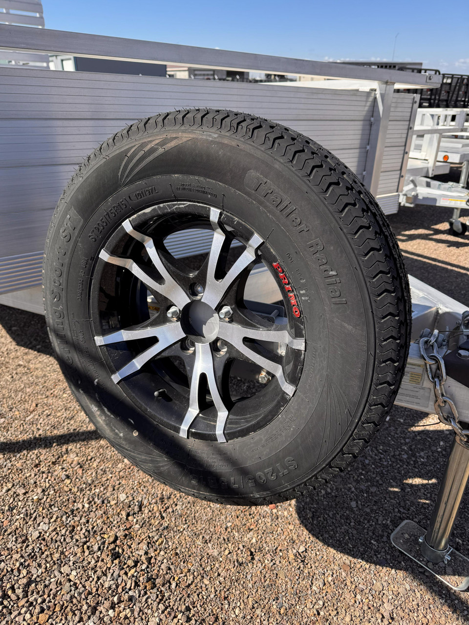 Primo 2024 82"X14' Utility Trailer | Tandem Axle 3.5k 14" Solid Sides