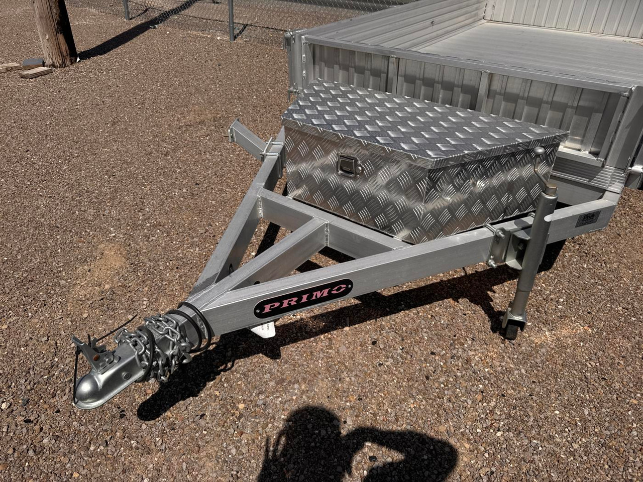 Primo 2024 60"x8' Single Ram Dump Trailer | Single Axle 3K