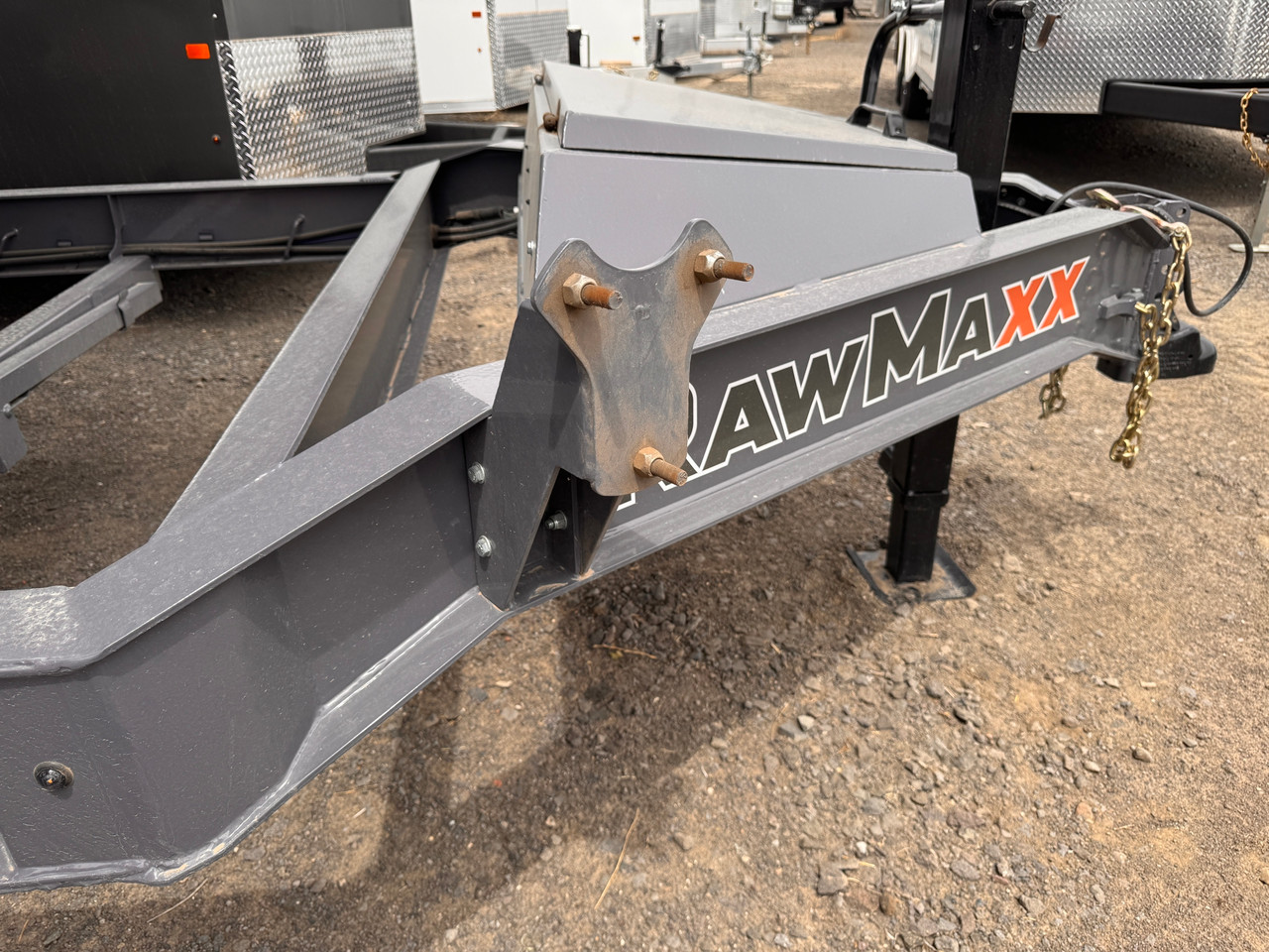 Raw Maxx 2026 GDX 83"x14' Scissor Dump Trailer | Tandem Axle 14K, Knight Dump, 32" Sides, Slide in Ramps, Hydraulic Scissor Up/Down