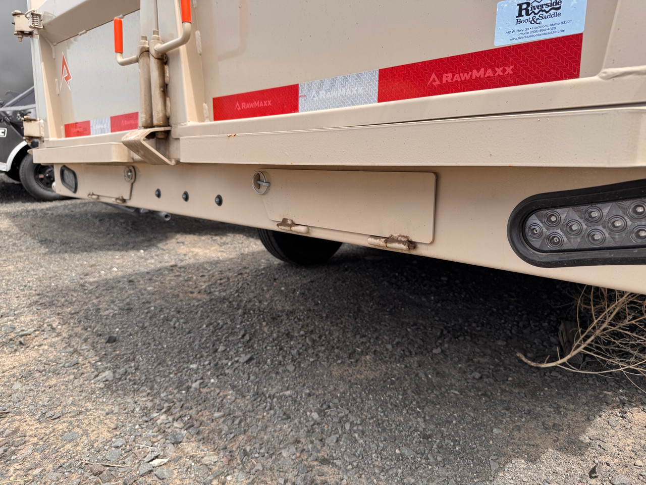 Raw Maxx 2026 GDX 83"x16' Scissor Dump Trailer | Tandem Axle 14K, 19" Sides, 10ga Floor