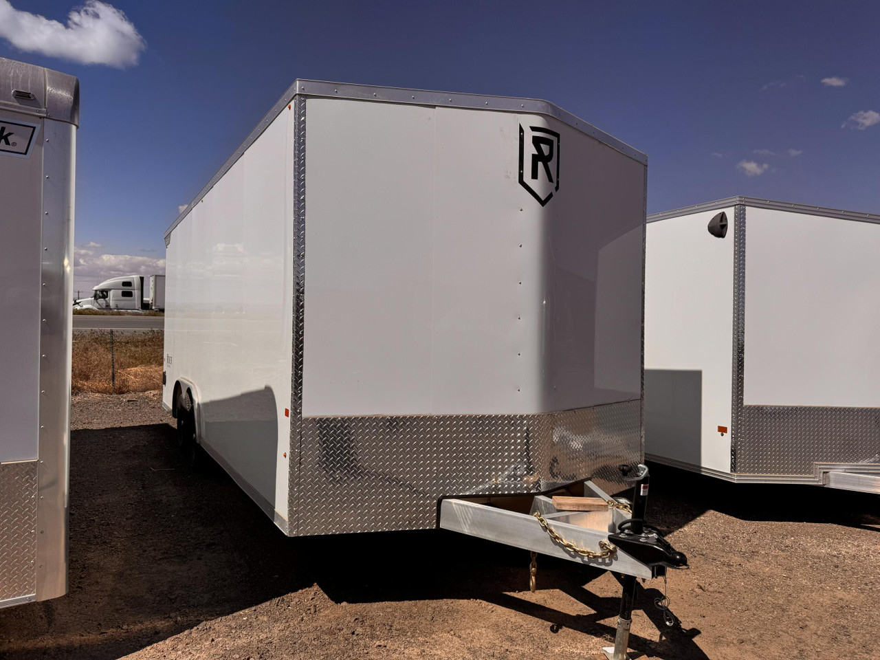 Rover 2026 8.5'X20' Aluminum Cargo Trailer | Tandem Axle 5k 7' Tall, Ramp Door