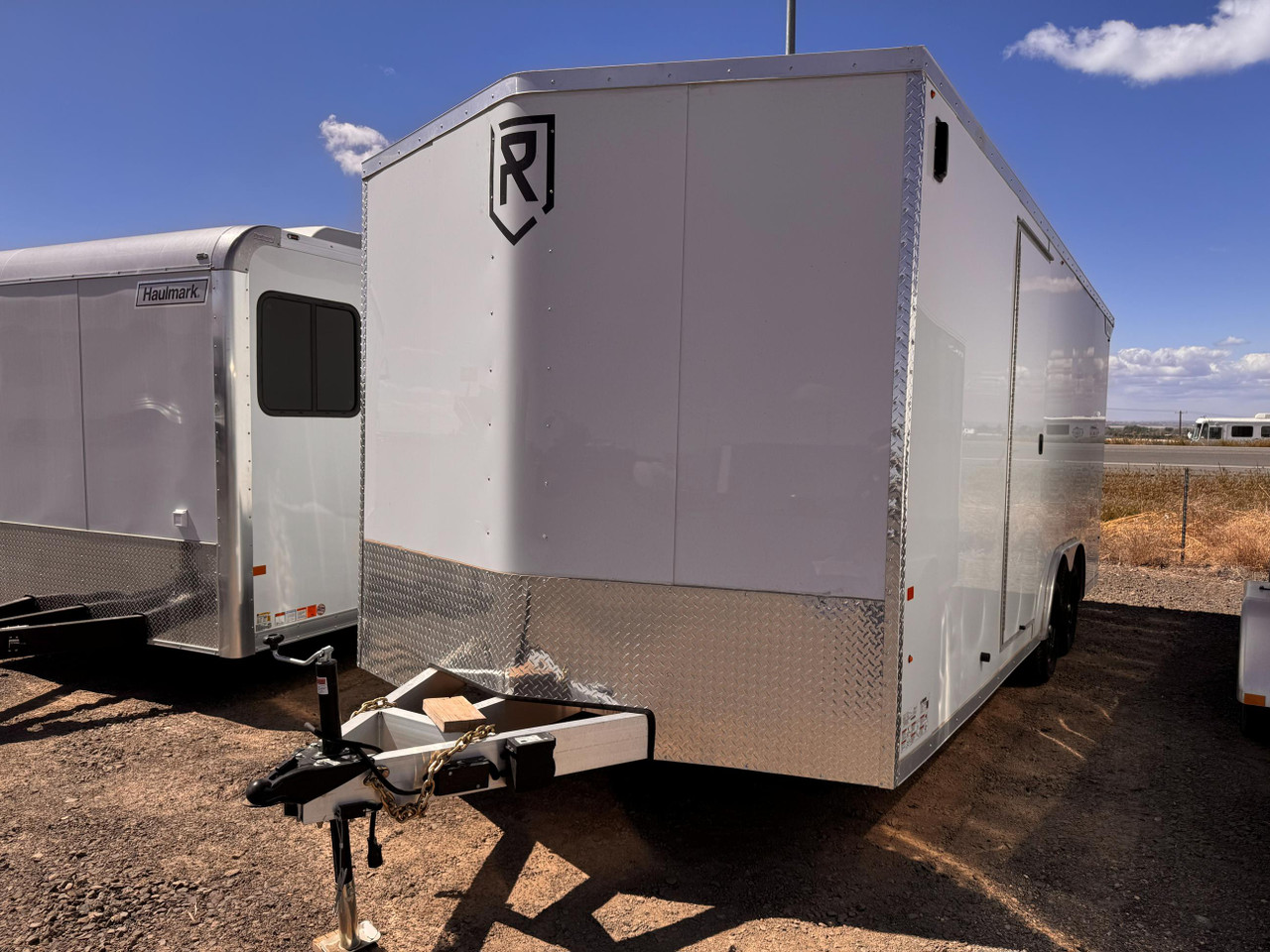 Rover 2026 8.5'X20' Aluminum Cargo Trailer | Tandem Axle 5k 7' Tall, Ramp Door