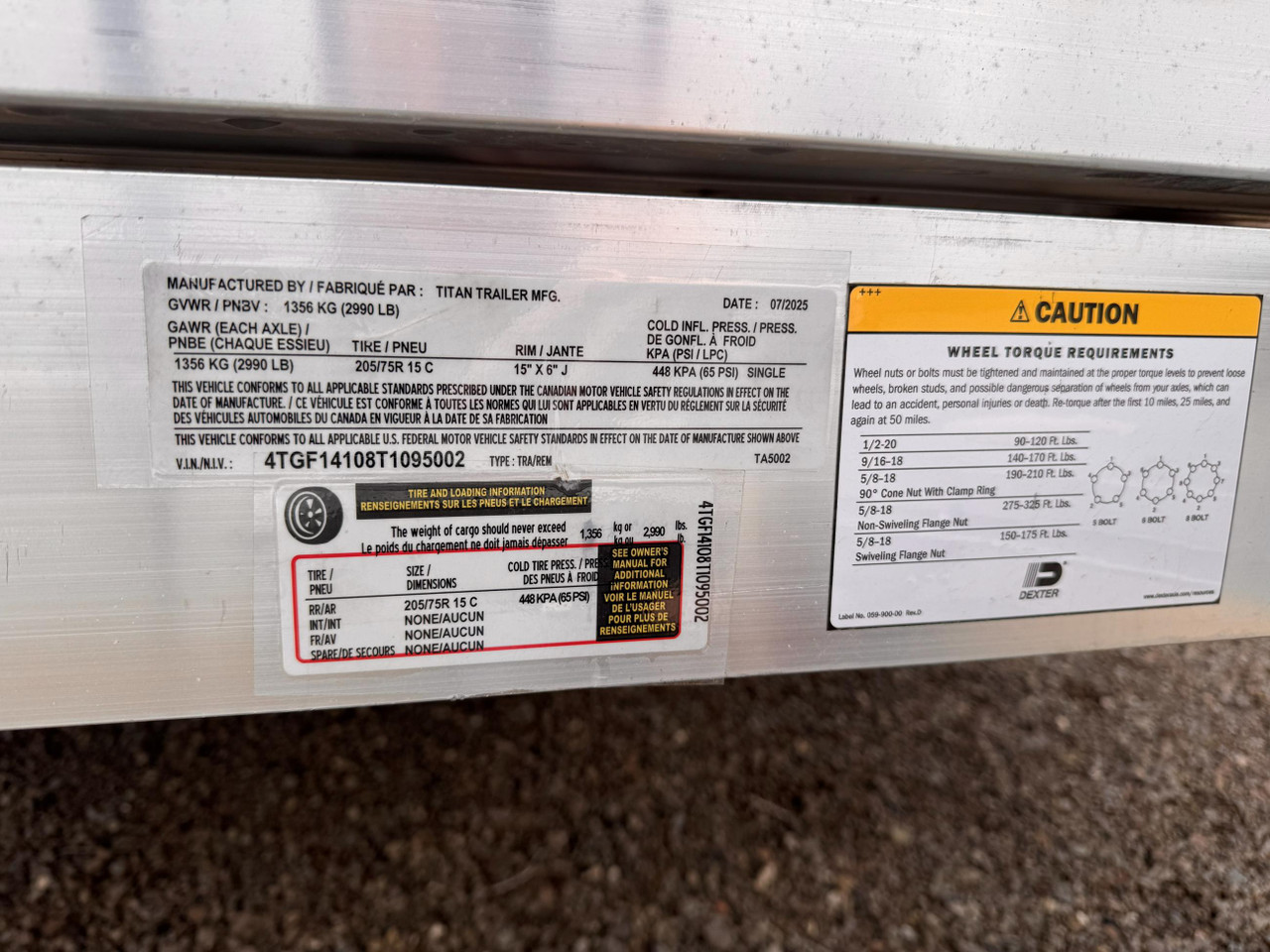 Titan 2026 80"X14' Aluminum Tilt Trailer | Single Axle 2.99k Gravity Tilt