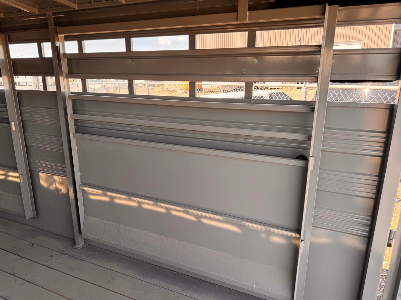 Titan 2026 Standard 6'8"X24' Stock Trailer | Tandem Axle 7k Tack Storage, 54" Rear Escape Door