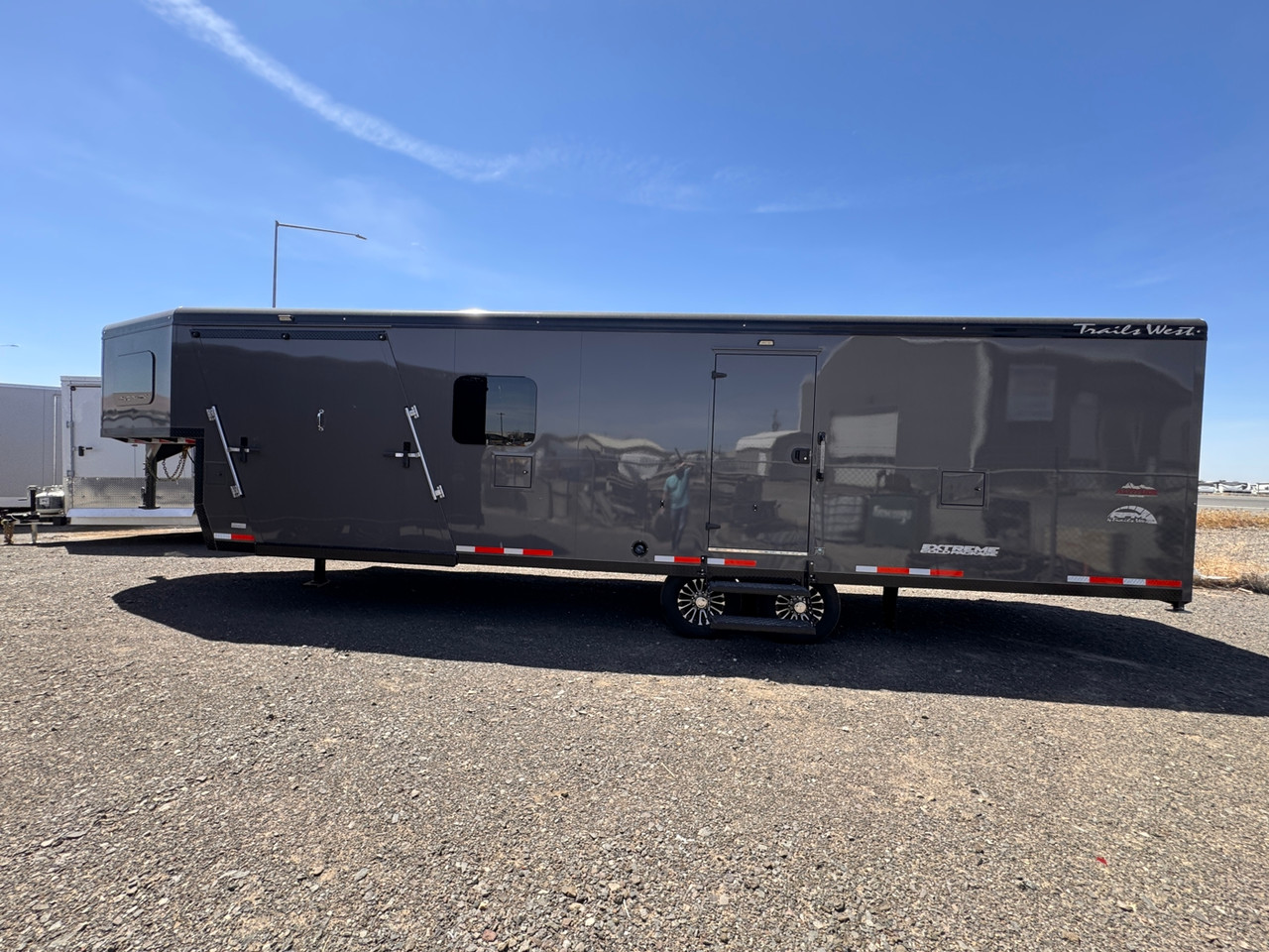 Trails West 2026 RPM Altitude 28' Powersport Trailer | Tandem Axle 7k Extreme Cold Package, 30 Gal. Fuel Cell