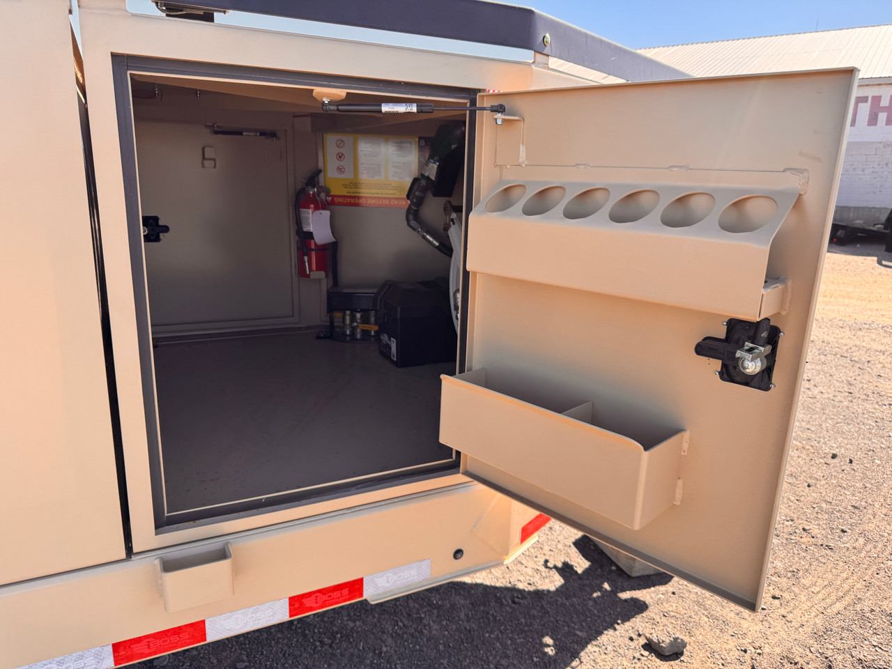 Boss Trailers 2026 Refueling Trailer | 880 Gallon Mulit-tank, 25 GPM Electric Pump, Front & Rear Enclosure, 35' Hose Reel, Flow Meter, (DOT Legal)