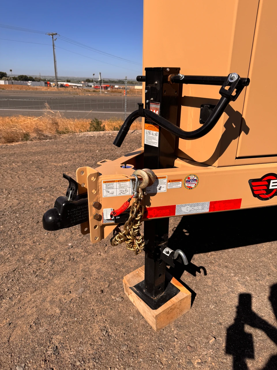 Boss Trailers 2026 Refueling Trailer | 880 Gallon Mulit-tank, 25 GPM Electric Pump, Front & Rear Enclosure, 35' Hose Reel, Flow Meter, (DOT Legal)