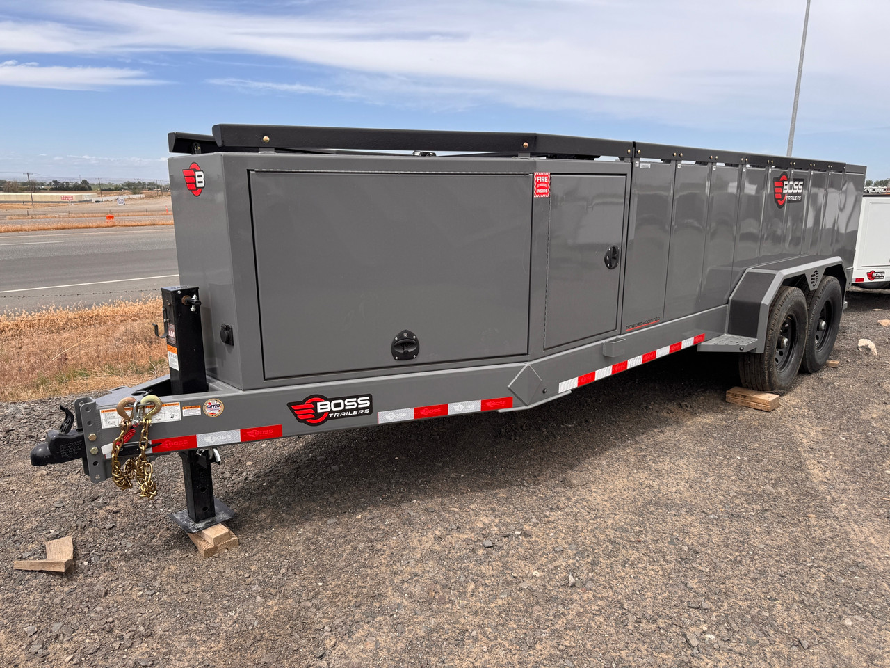 Boss 2026 Multi-Tank Refueling Trailer | 880 Gallon, 30 GPM Pump, 35' Hose Reel, 90 Gallon DEF Tank and Pump (DOT Legal