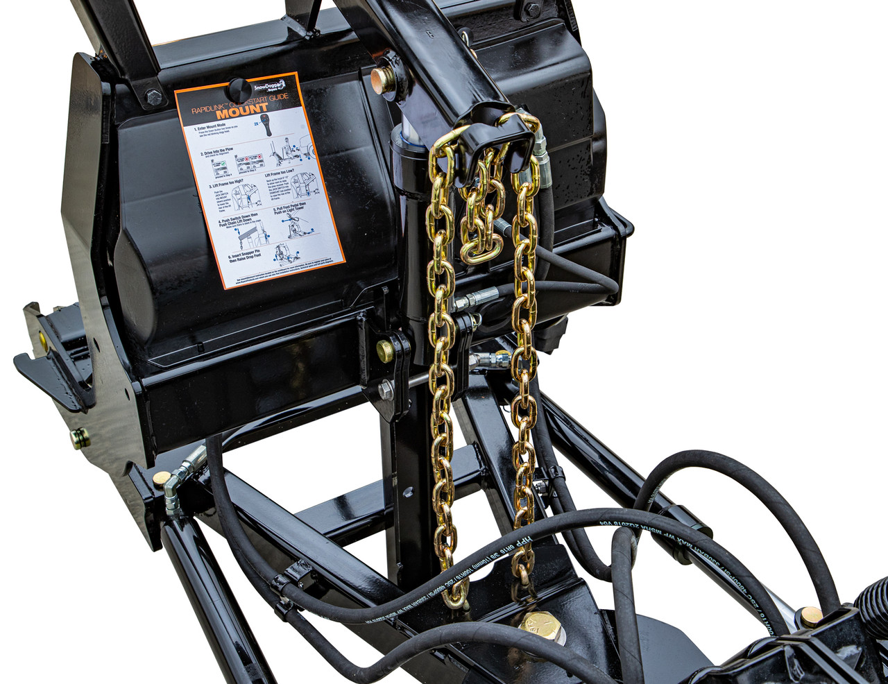 SnowDogg HDII Snow Plow Kit | Rapid Link, Straight Blade