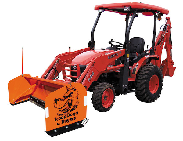 SnowDogg Compact Series Snow Pusher | Compact Tractor Mounted,  Commercial Snow Removal