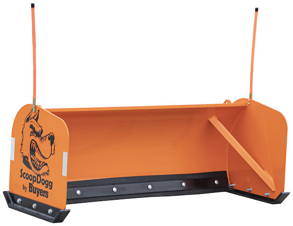 SnowDogg Compact Series Snow Pusher | Compact Tractor Mounted,  Commercial Snow Removal