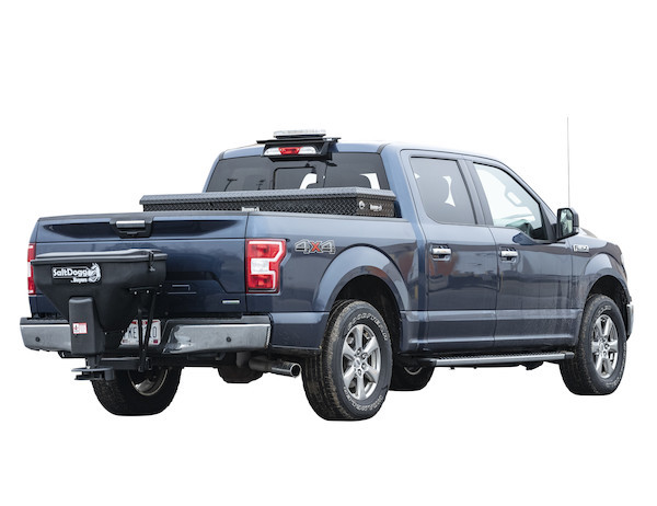 SaltDogg Tailgate Spreaders 4 Cubic Feet | Horizontal Auger, Electric Motor
